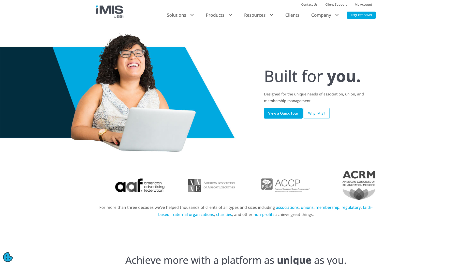 ASI Website Homepage