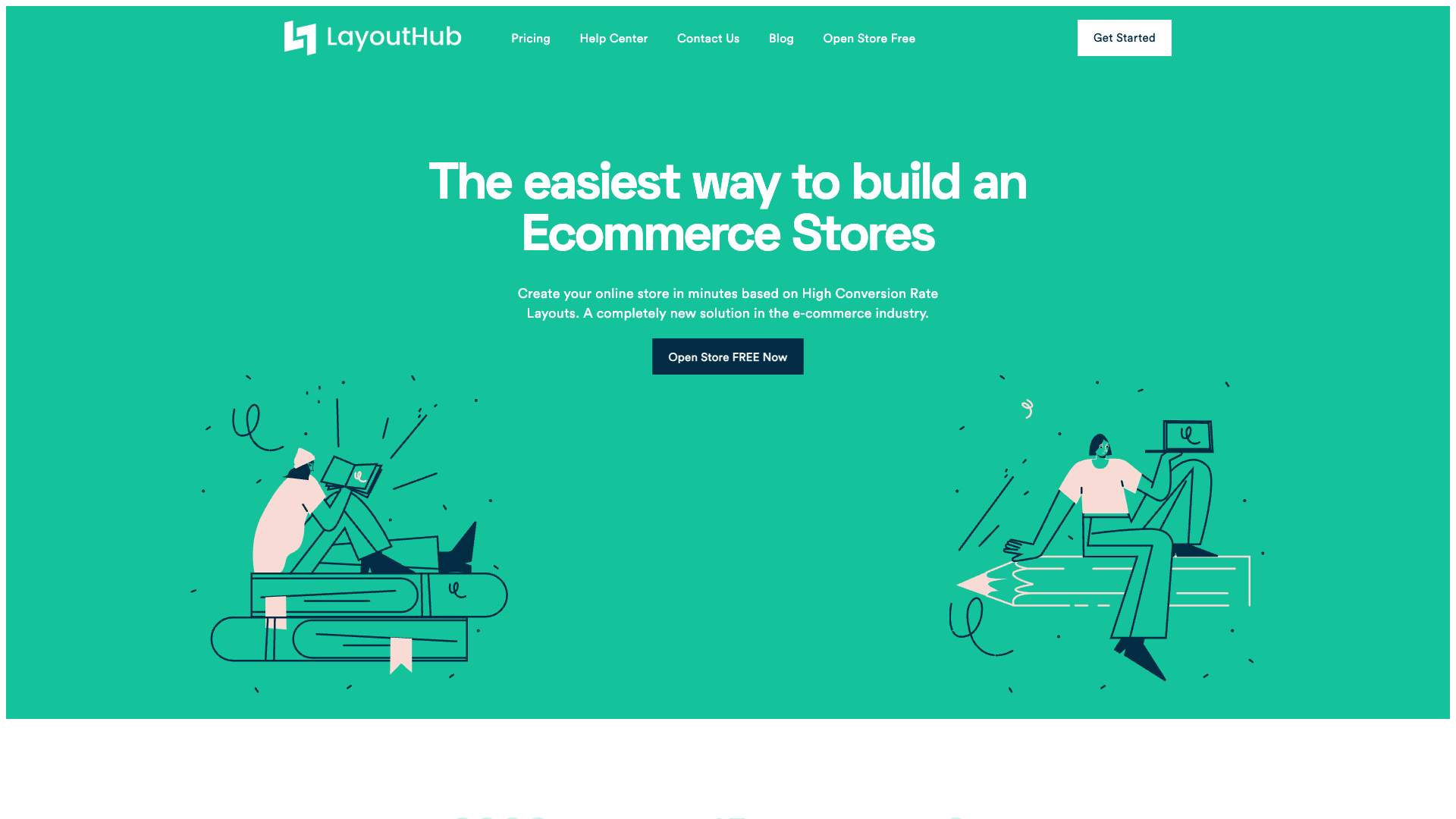 LayoutHub Website Homepage