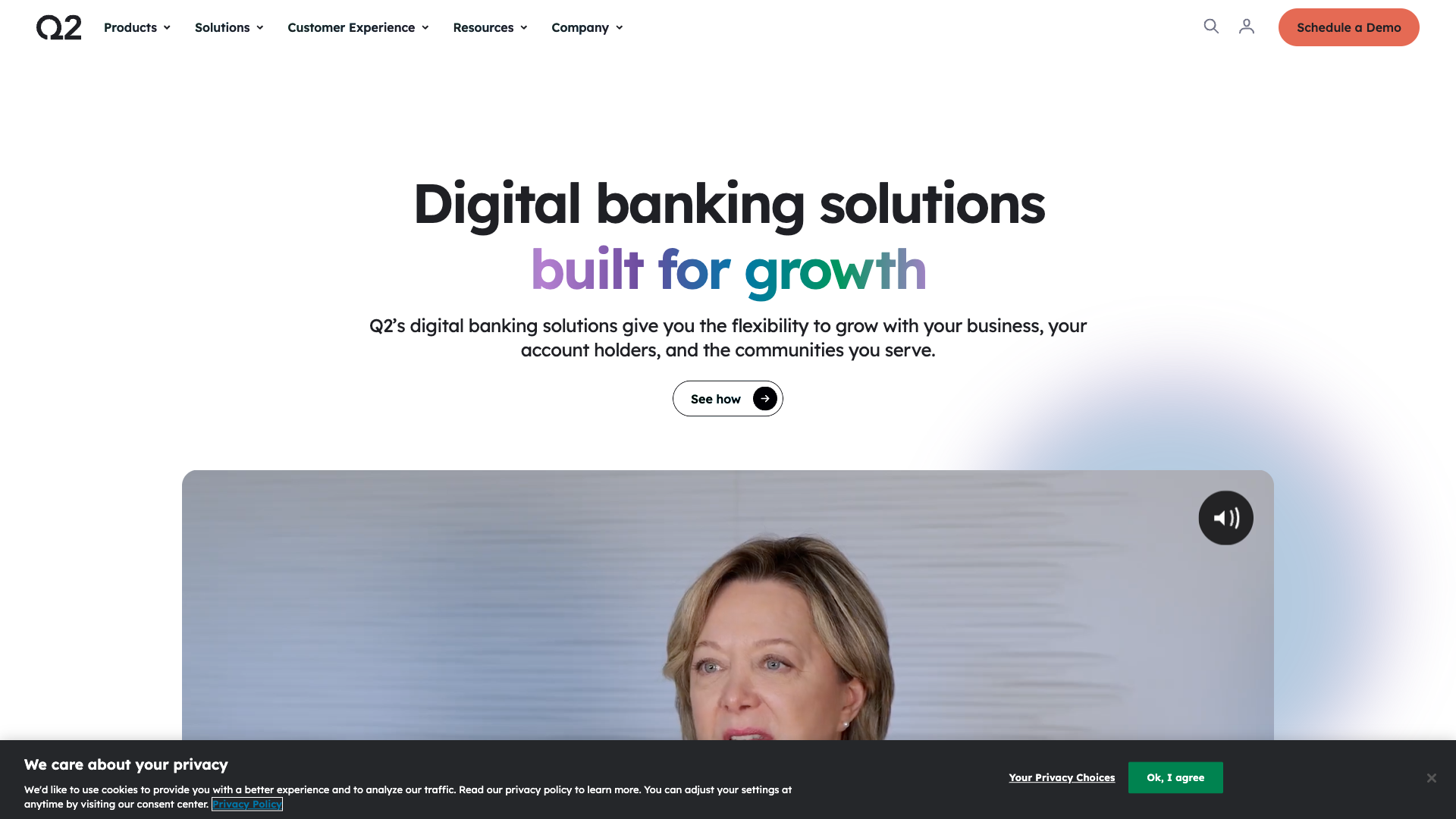 Q2 Website Homepage