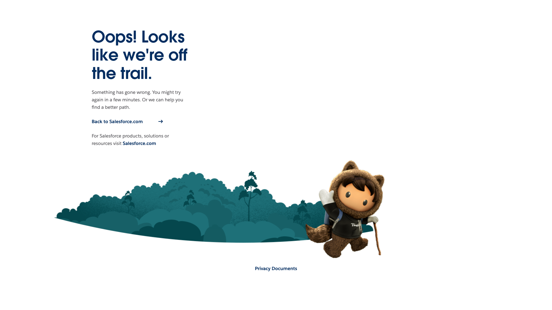 Salesforce Experience Cloud Website Homepage
