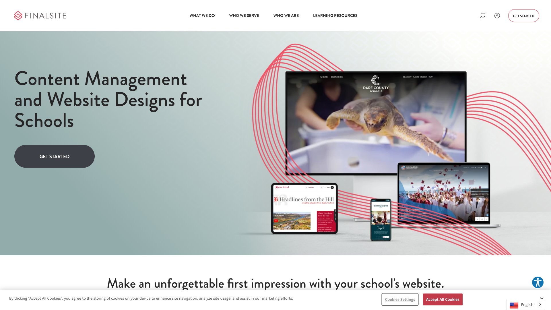 SchoolWires Centricity Website Homepage